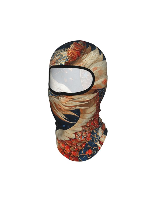 Dragon Many Patterns Art Unisex Balaclava Ski Mask Full Face Cover for Cold Weather & UV Protection, Breathable Cooling Helmet Liner