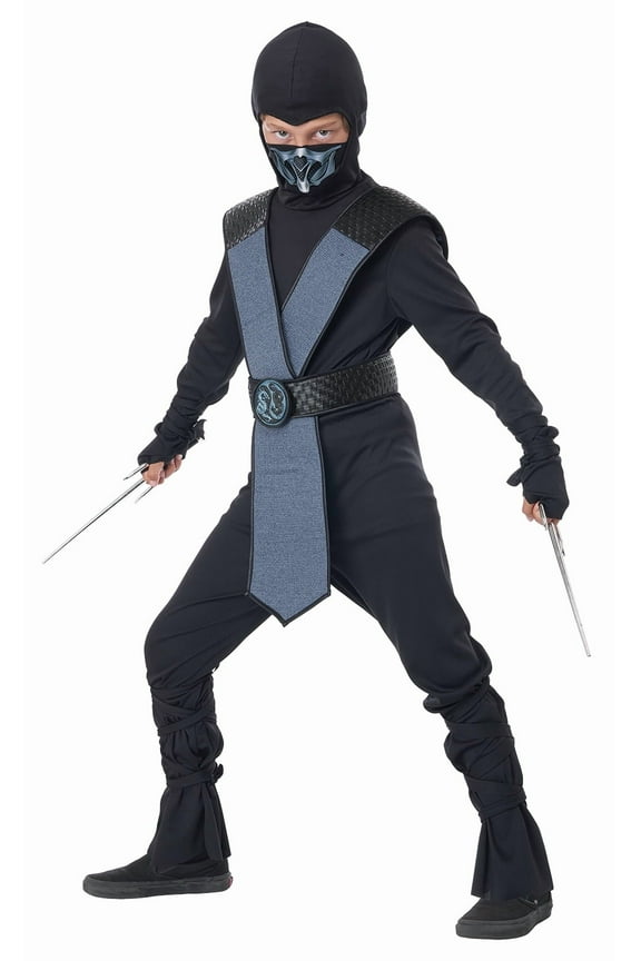 Dragon Master Ninja Child Costume (Grey)