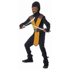 Dragon Master Ninja Child Costume (Yellow)
