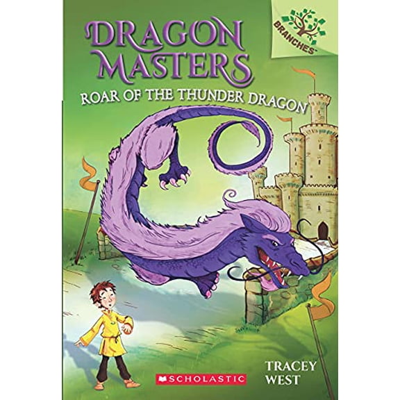 Pre-Owned DRAGON MASTERS #8: ROAR OF THE THUNDER DRAGON [Paperback] TRACEY WEST (Paperback) 9352752198 9789352752195