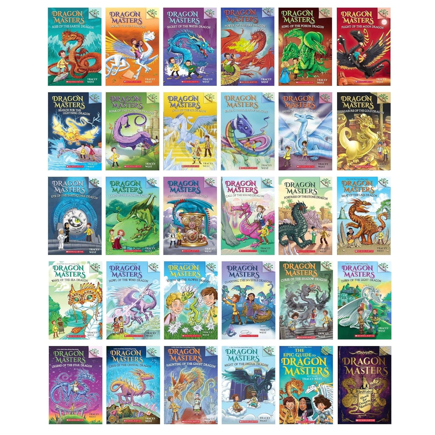 Dragon Masters Complete (30 Books) Series Set (Books 1-28 + 2