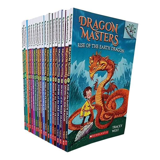 Dragon Masters Series 20 Books Collection Set (Rise of the Earth Dragon