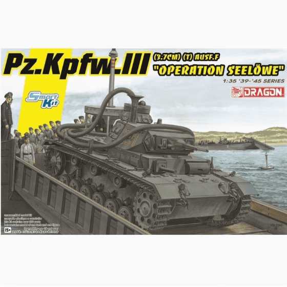 Dragon Military Model 6877 1:35 Pz.Kpfw.III F "Operation Seelöwe"Assembly kit Toy Birthday Gift