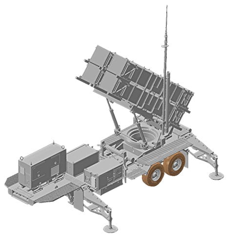 Dragon Models 1/35 MIM-104C Patriot Surface-to-Air Missile SAM System PAC-2 "Black Label Series Model Building Kits
