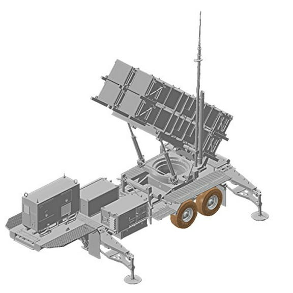 Dragon Models 1/35 MIM-104C Patriot Surface-to-Air Missile SAM System PAC-2 "Black Label Series Model Building Kits