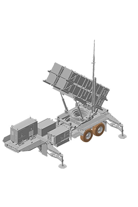 Models 1/35 MIM-104C Patriot Surface-to-Air Missile SAM System PAC-2 "Black Label Series Model Building Kits