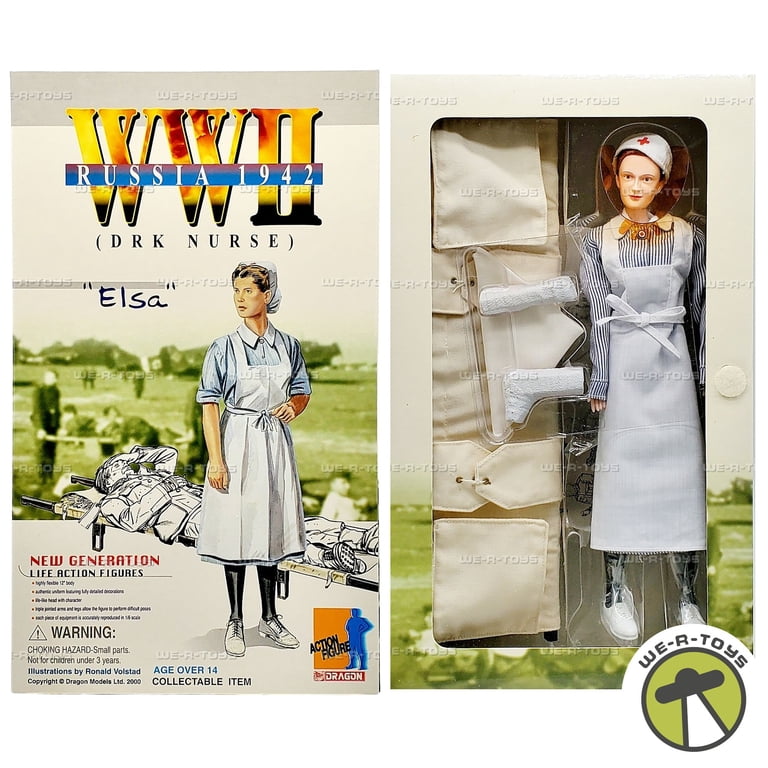 Dragon Models 1/6 Scale WW2 German RED Cross DRK Nurse Elsa Action