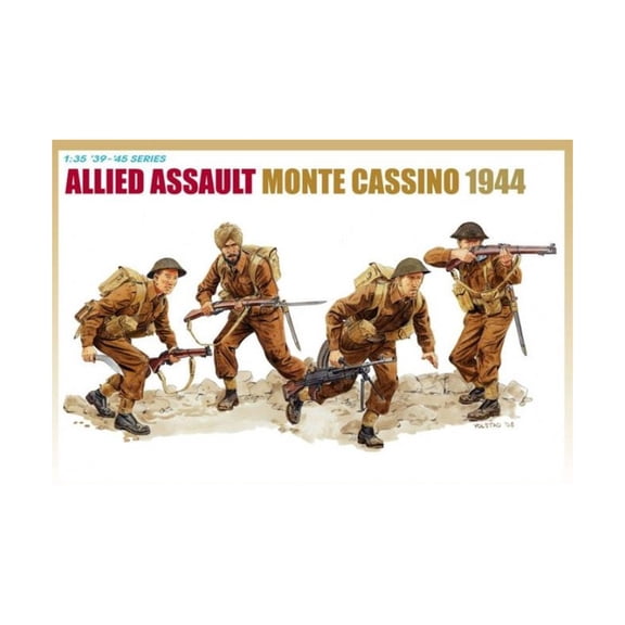 Dragon Models Allied Assault - Monte Cassino 1944 New