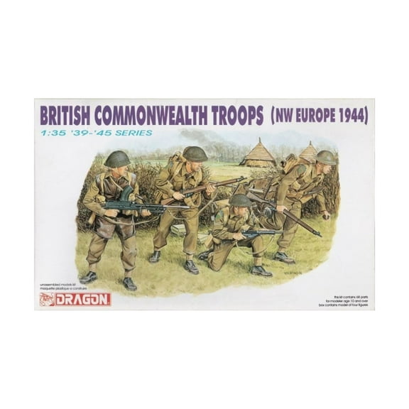 Dragon Models British Commonwealth Troops (NW Europe 1944) New