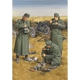 thumbnail image 1 of Dragon Models "Chow Time" German Anti-Tank Gun Crew with 3.7cm PaK 35/36 Model Kit (1/35 Scale), 1 of 4