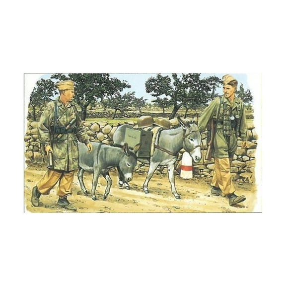 Dragon Models Fallschirmjager w/Donkeys New