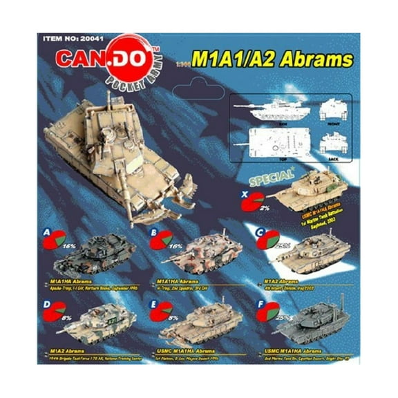 Dragon Models M1A1/A2 Abrams -Paint Job A New