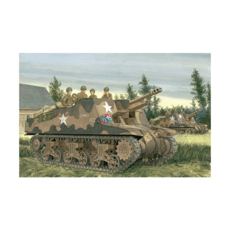 Dragon Models Sexton II 25pdr SP Tracked Model Building Kit, Scale 1/35 DMLS6760 Dragon Models USA