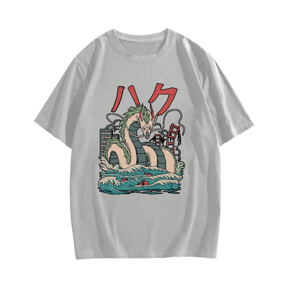 Dragon Monster Cotton casual T-shirt
