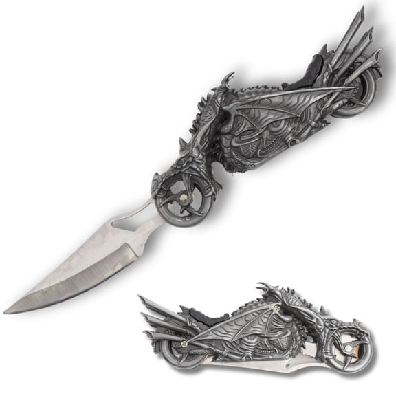 Dragon Motor Cycle Manual Folding Knife