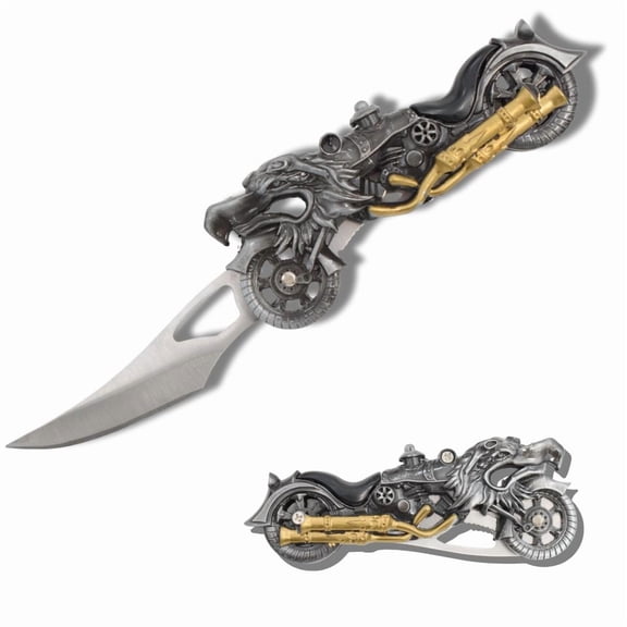 Dragon Motor Cycle Manual Folding Knife