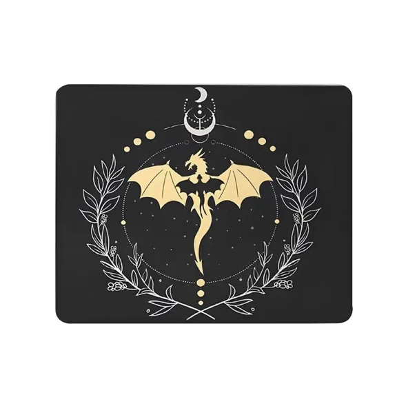 Dragon Mouse Pad, Cute and Cool Square Mousepad,9.5 X 7.9 Inch Waterproof Non-Slip Rubber Mouse Pad for Home, Office,for Wireless Mouse,Gaming Mouse Pads