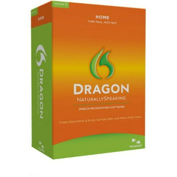 Dragon Naturallyspeaking Home 11 [old version] for Windows 7 or XP