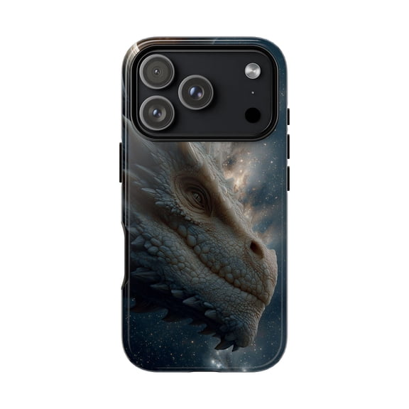 Dragon Nebula Cloud Stars Cosmos Deep Space Creature Phone Case 17 16 15 14 13 12 11 Pro Max