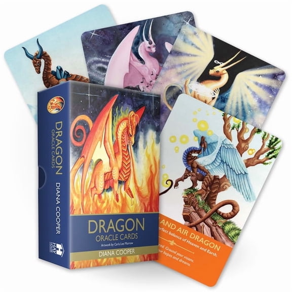 Dragon Oracle Cards, (Hardcover)