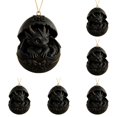 thumbnail image 1 of Dragon Ornaments for Christmas Tree,Dragon Egg‑Shaped Acrylic Christmas Hanging Ornament,2D Acrylic Cute Dragon Egg Hanging Decoration,Novelty Dragon Egg Hanging Charm for Xmas Tree,Gift, 1 of 4