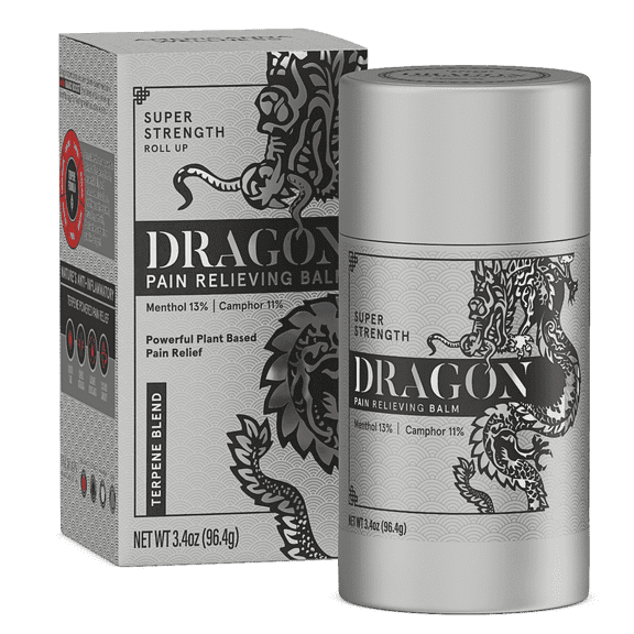 Dragon Pain Relief Super Strength Balm for Muscles and Joints, 3.4oz