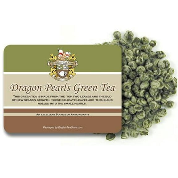 Dragon Pearls Green Tea - Loose Leaf Pouches - 16oz
