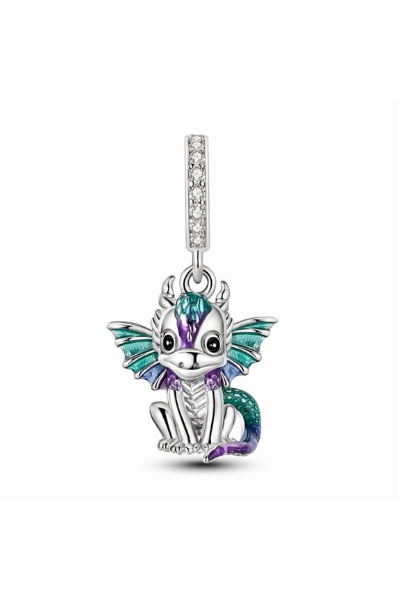 Dragon Pendant Charm, Compatible with Most Bracelet, Charm for Bracelet