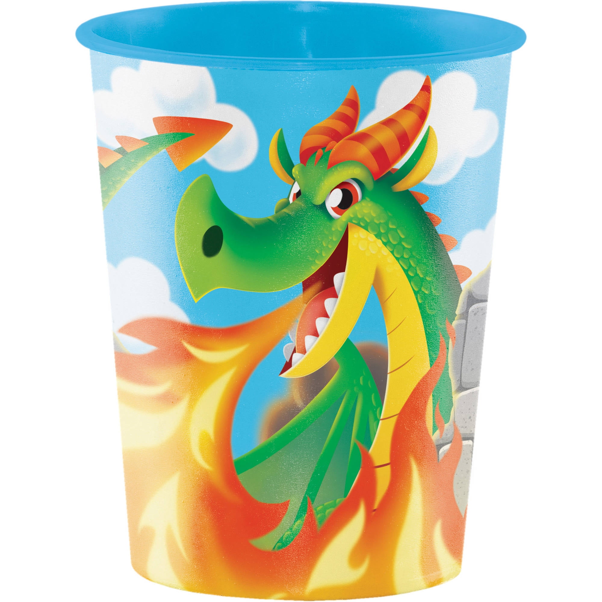 Dragon Plastic Keepsake Cup, each