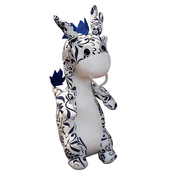 Dragon Plush Doll Toy 2024 Mascot New Year Doll Gift For Children Christmas Plush Pillow Decorations