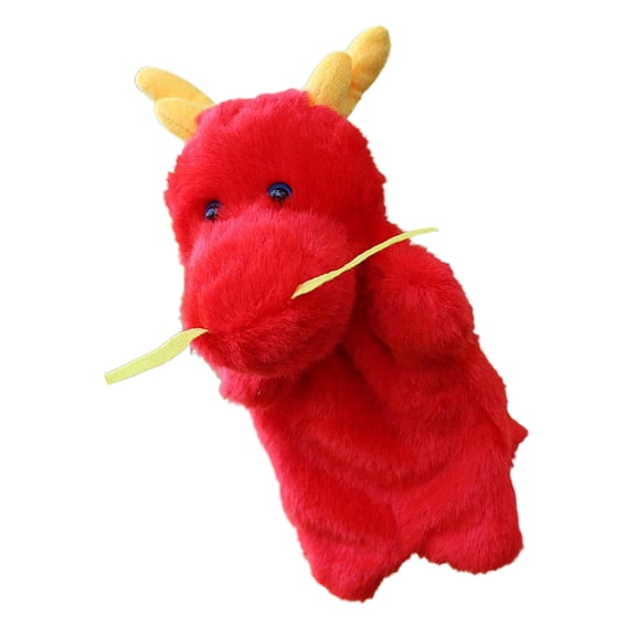 Plush Hand Puppet Toy for Kids, Parent-Child Interactive Cosplay and Role