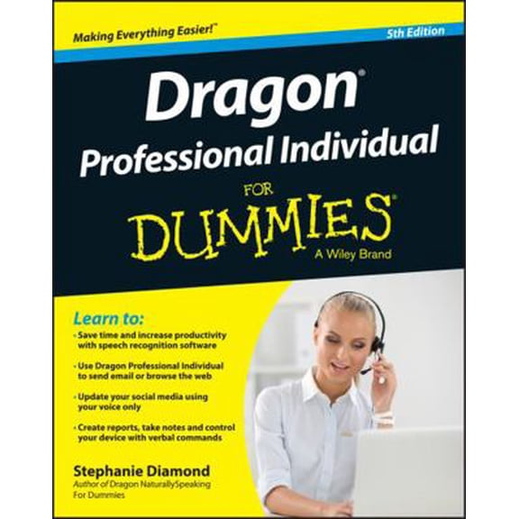 Pre-Owned Dragon Professional Individual for Dummies (Paperback) 1119171032 9781119171034