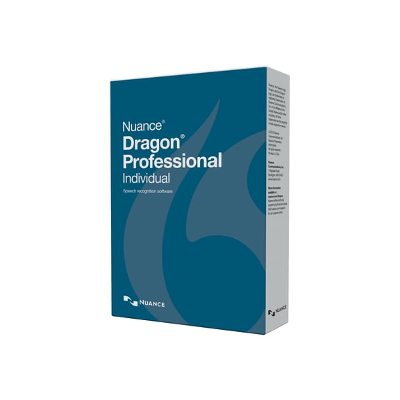 Dragon Professional Individual - (v. 14) - box pack (upgrade) - 1 user - upgrade from Dragon NaturallySpeaking Premium 12/13 - academic - Win - US English