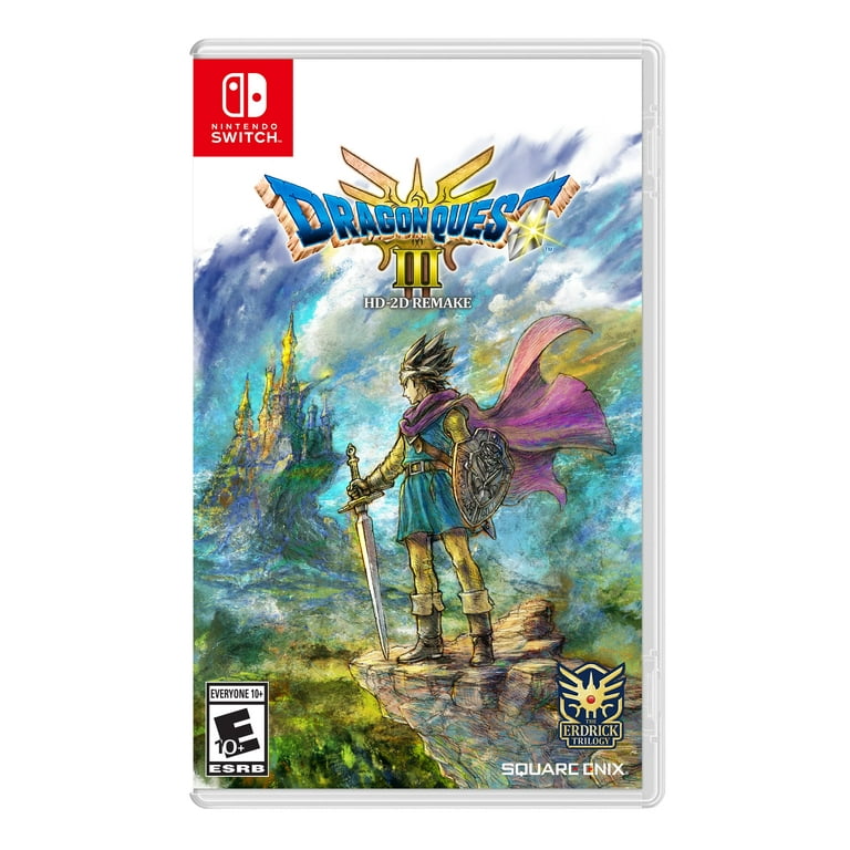 【新品未開封】ドラゴンクエストIII Switch 2D-HD Dragon Quest III HD-2D Remake, Nintendo Switch - Walmart.com