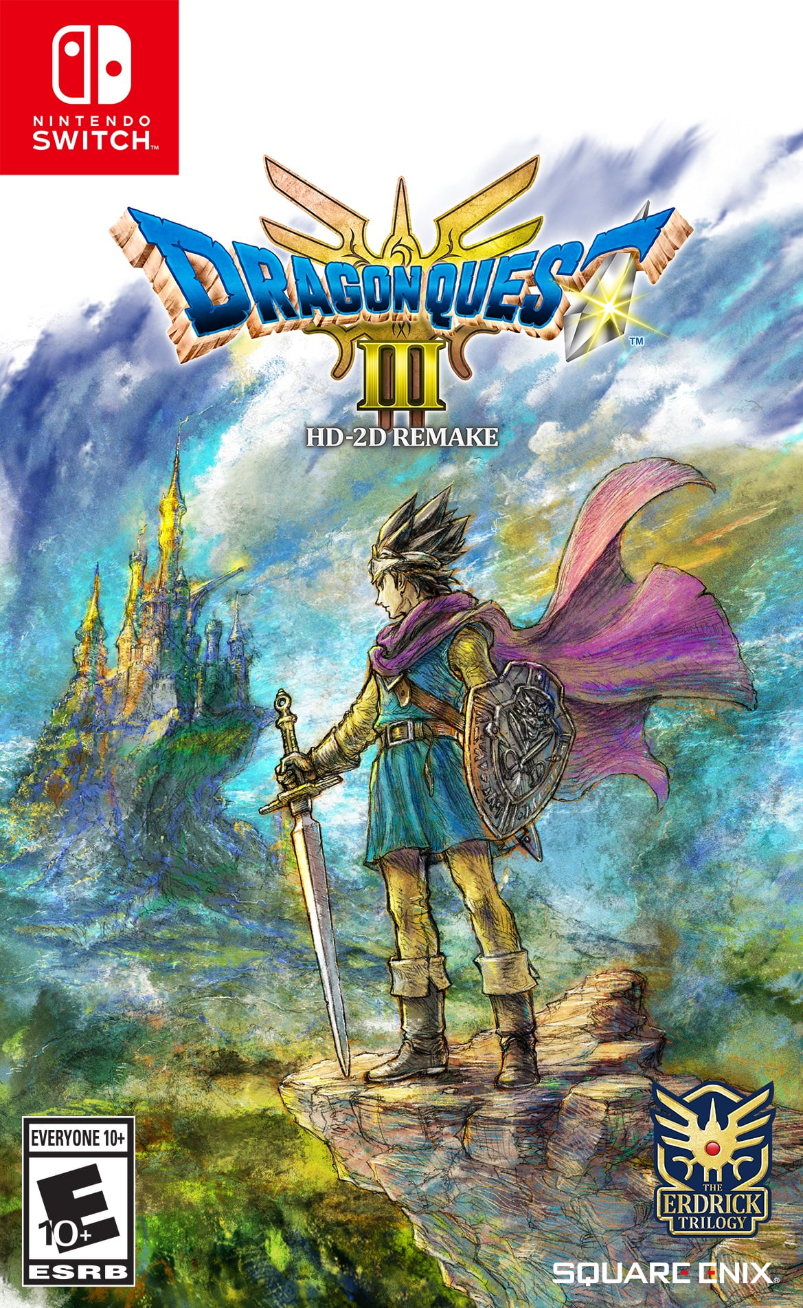 DRAGON QUEST III HD-2D Remake for Nintendo Switch - Nintendo