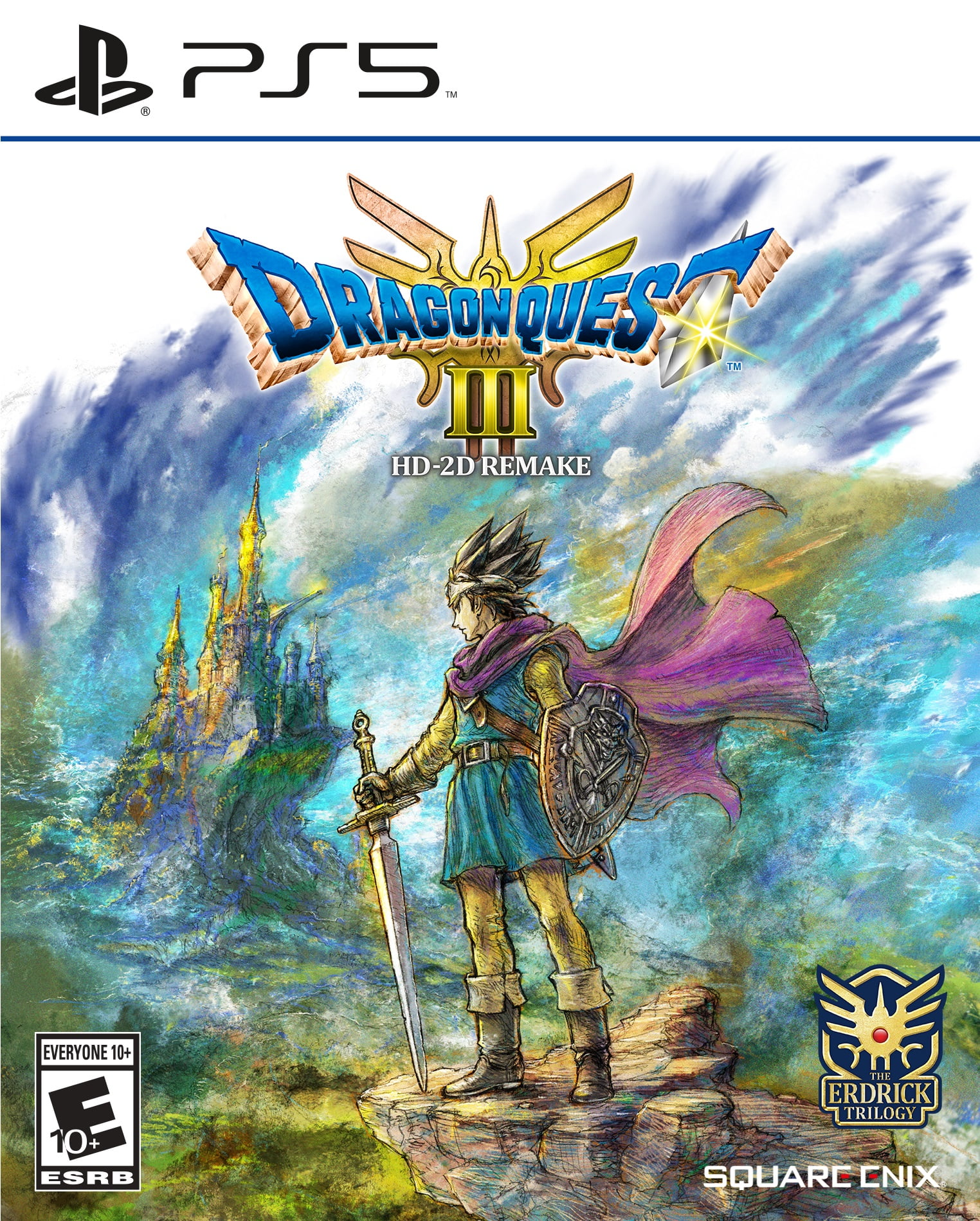 Free Shipping! Dragon Quest III HD-2D Remake, PlayStation 5