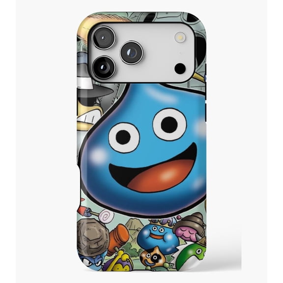 Dragon Quest Slime Print M2198, Protective Case for iPhone 17 16 15 14 13 12 11 Pro Max – Modern Unisex Style