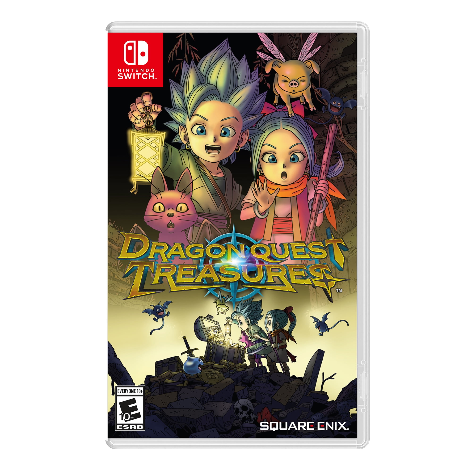 USED DRAGON QUEST TREASURES NINTENDO SWITCH USA SELLER FREE SHIPPING!!  662248926896