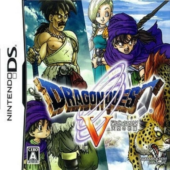 Dragon Quest V: Hand of the Heavenly Bride DS Game,North America Version