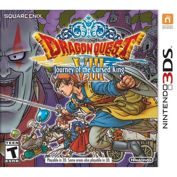 Dragon Quest VIII: Journey of the Cursed King, Nintendo, Nintendo 3DS, 045496743727