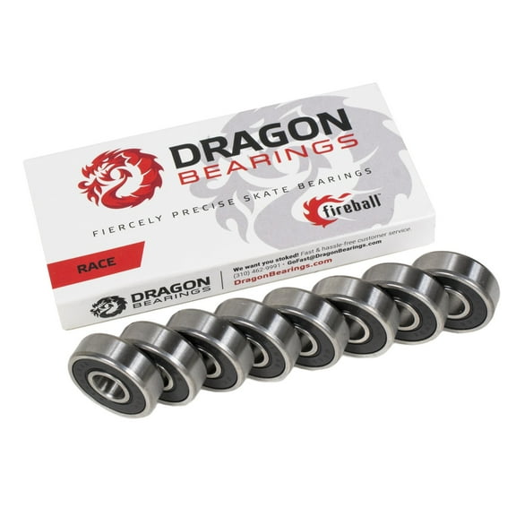 Dragon RACE Bearings for Longboards and Skateboards