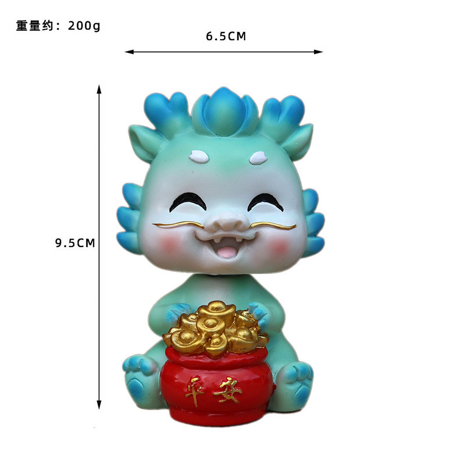 Dragon Resin Statue Miniature Dragon Figurine Cartoon Dragon Figurine