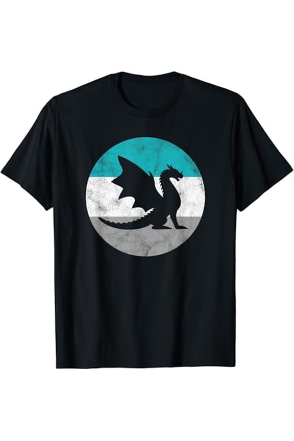 Dragon Retro Gift For Men or Boys T-Shirt