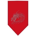 thumbnail image 1 of Dragon Rhinestone Bandana Red Large, 1 of 1