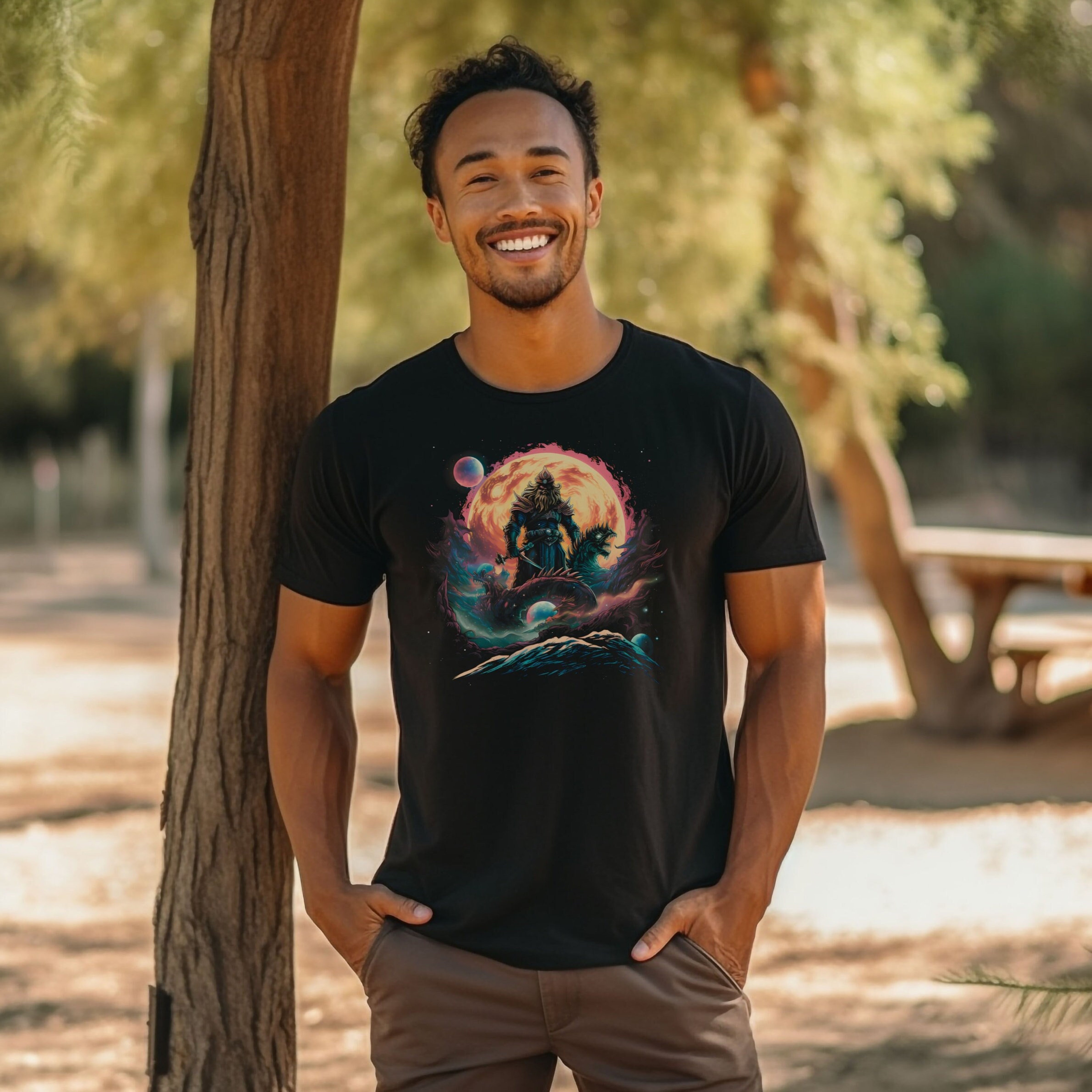 Dragon Rider Space Odin EP2! The Worlds Most Epic Rock 'N' Roll TShirt