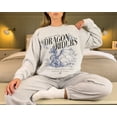 thumbnail image 1 of Dragon Rider Sweatshirt | Fourth Wing Sweatshirt Basgiath War College Violet Sorrengail Xaden Riorson Bookish Hoodie Bookish Gift for Her, 1 of 2