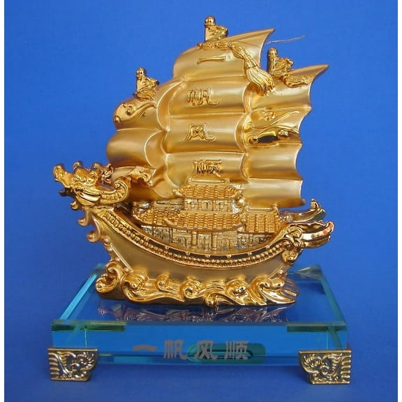 Dragon Sailing Boat Carrying Wealth