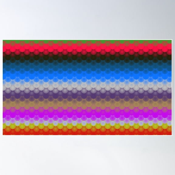 Dragon Scales Poster Wall Art, Modern Wall Decor For Living Room Bedroom, 12x18 UNFRAMED