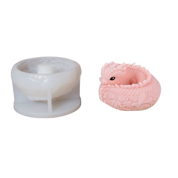 Dragon Shape Silicone Baking Tool Mousses Cake Decorating for Making Chocolate, Candy, , Soap