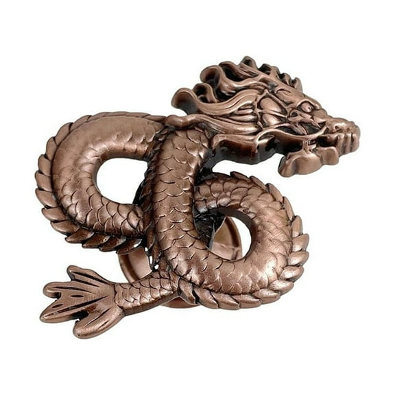 Dragon Shape Zinc Alloy Furniture Handle Door Cabinets Knobs for Children Ancient Bronze